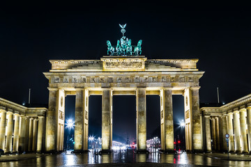 Obraz premium Brandenburg Gate in Berlin - Germany