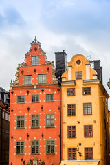 Obraz premium Stortorget place in Gamla stan, Stockholm