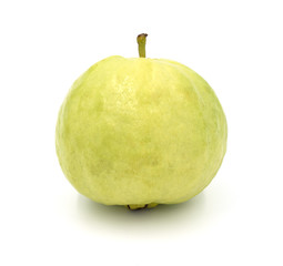 Guava isolated on white