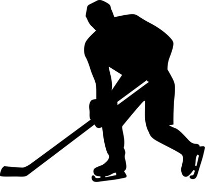 Hockey Silhouette