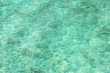 Abstract background made of crystal clear water.