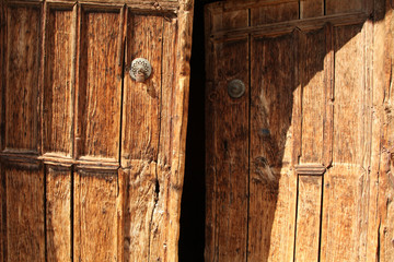 Wood door