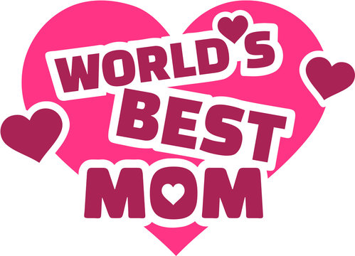 World's best Mom Hearts