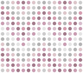 Seamless dotted chevron pattern in pink and grey