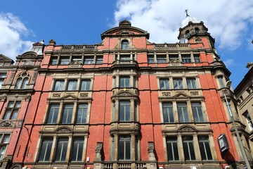Liverpool apartment building in England