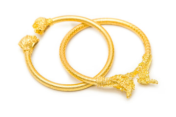 Thai gold bracelet design