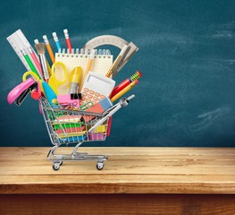 Education. Back to School Supplies Sale
