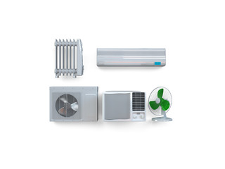 Aircon, heater, climate equipment