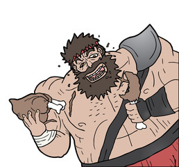funny barbarian