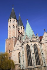 Fototapeta na wymiar Braunschweig - Kirche St. Martini mit Annenkapelle
