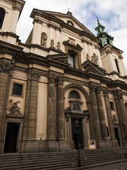 Fototapeta na wymiar Church of St. Anne, Krkow, Poland