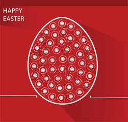 Easter greeting card