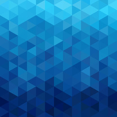 triangular abstract background blue ocean