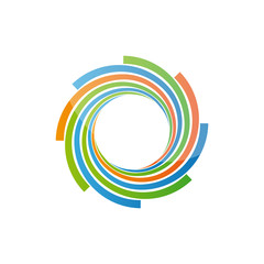 Spiral design logo
