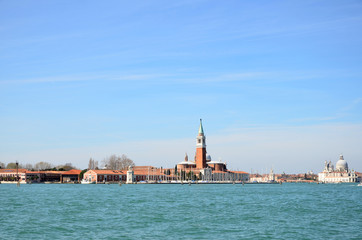 Fototapeta na wymiar La mer et Venise