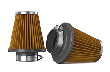 orange air filter for car