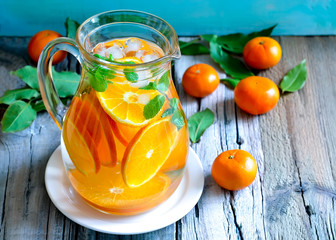 Tangerine lemonade