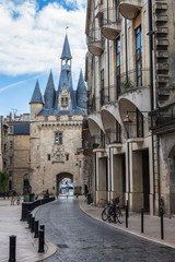 Obraz premium Porte Cailhau in Bordeaux, France