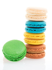 bunte Macarons