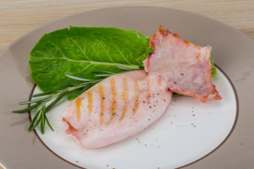 Grilled squid