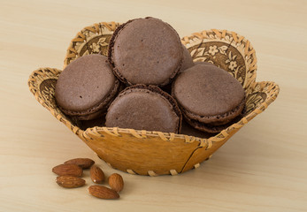 Chocolate macaroons