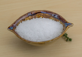 Sea salt crystal