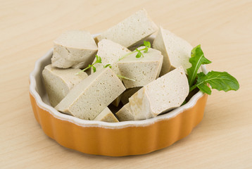 Tofu - soya cheese