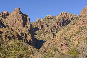 Red Rocks in the Hills of the Desert