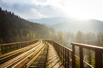 railway bridge in the highlands