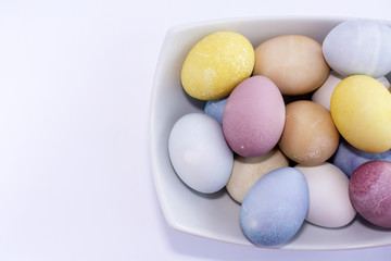 All Natural Dyed Easter Eggs