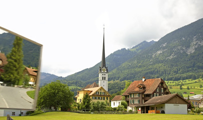 Fototapeta na wymiar Alpnach. Switzerland