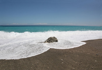 République Dominicaine, le rocher de la plage San Rafael