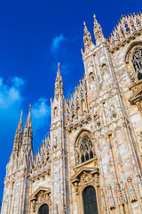Fototapeta na wymiar Milan Cathedral, Duomo