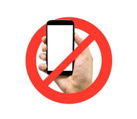 no cellphones