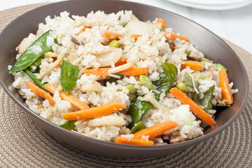 vegetable fried rice