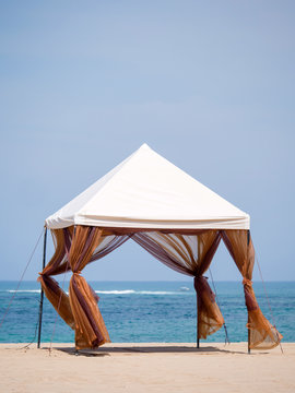 Canopy On Kuta Beach In Bali