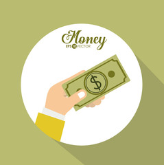Money design, vector illustration