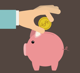 Money design, vector illustration