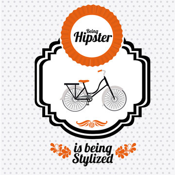 Hipster design, vector illustration