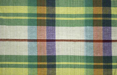 Background patterned cotton cloth Thailand.