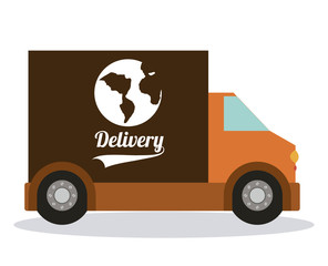 Delivery design, vector illustration