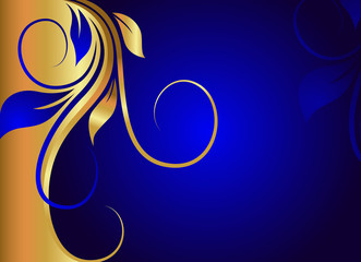 Golden Flora Festival Background