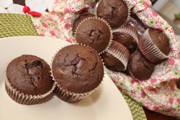 Chocolate muffins