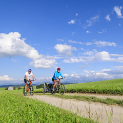 Obraz premium raus mit dem Rad