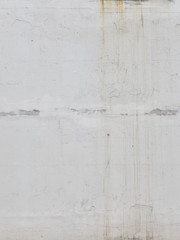 Old painted white wall