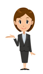 ビジネスマンウーマン　案内