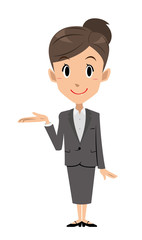 ビジネスマンウーマン　案内