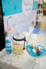 wedding decor at restaurant with all beauty and flowers