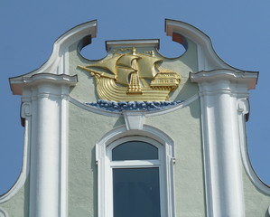 Hansekogge in Lübeck