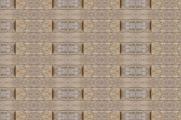 Pattern stone wall close